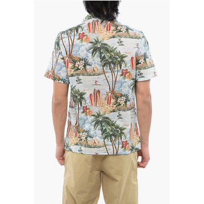 Surf Print Shirt Sleeved Shirt
