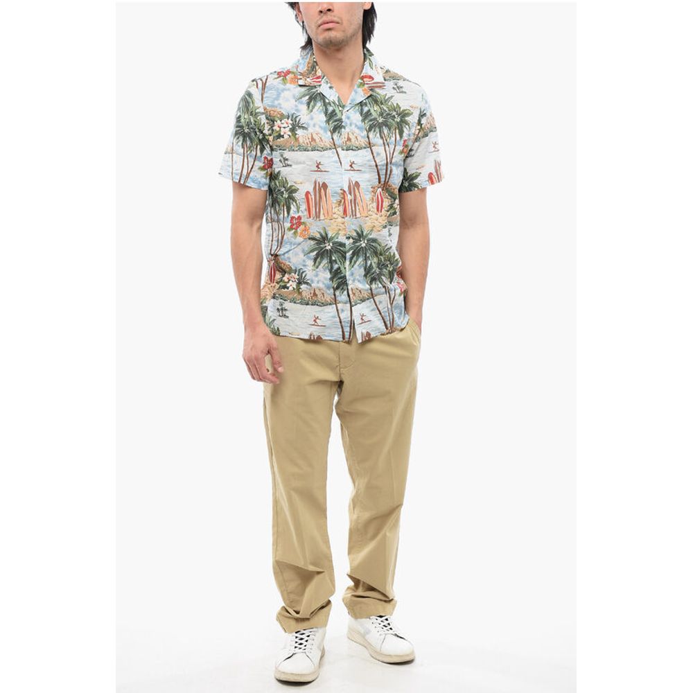 Surf Print Shirt Sleeved Shirt