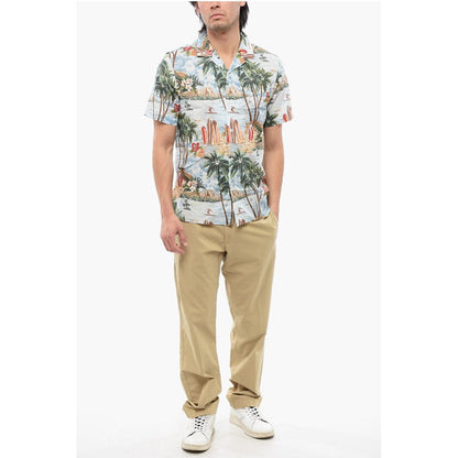 Surf Print Shirt Sleeved Shirt
