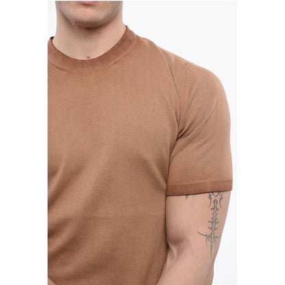 Crewneck Knit T-shirt