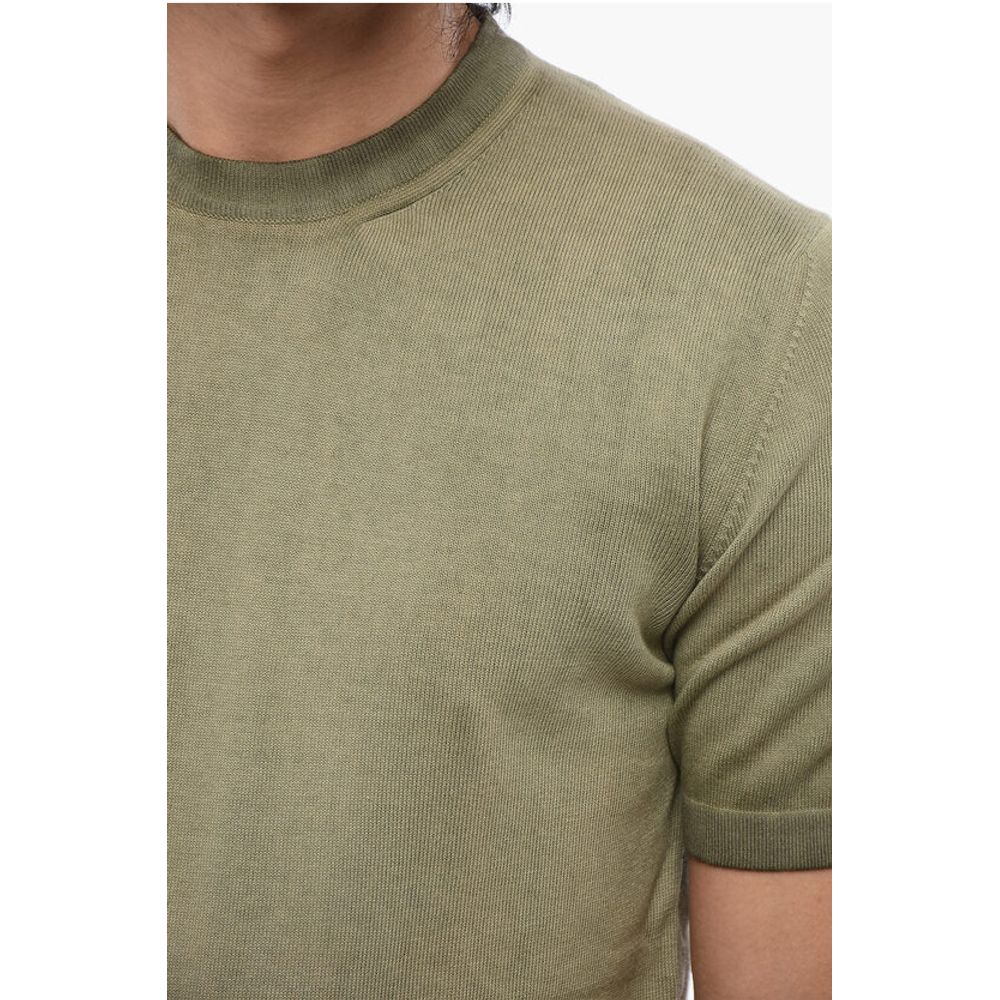 Crewneck Knit T-shirt