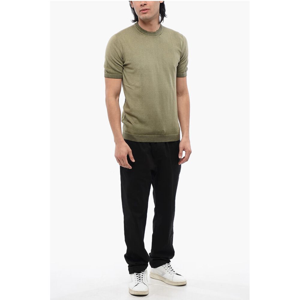Crewneck Knit T-shirt