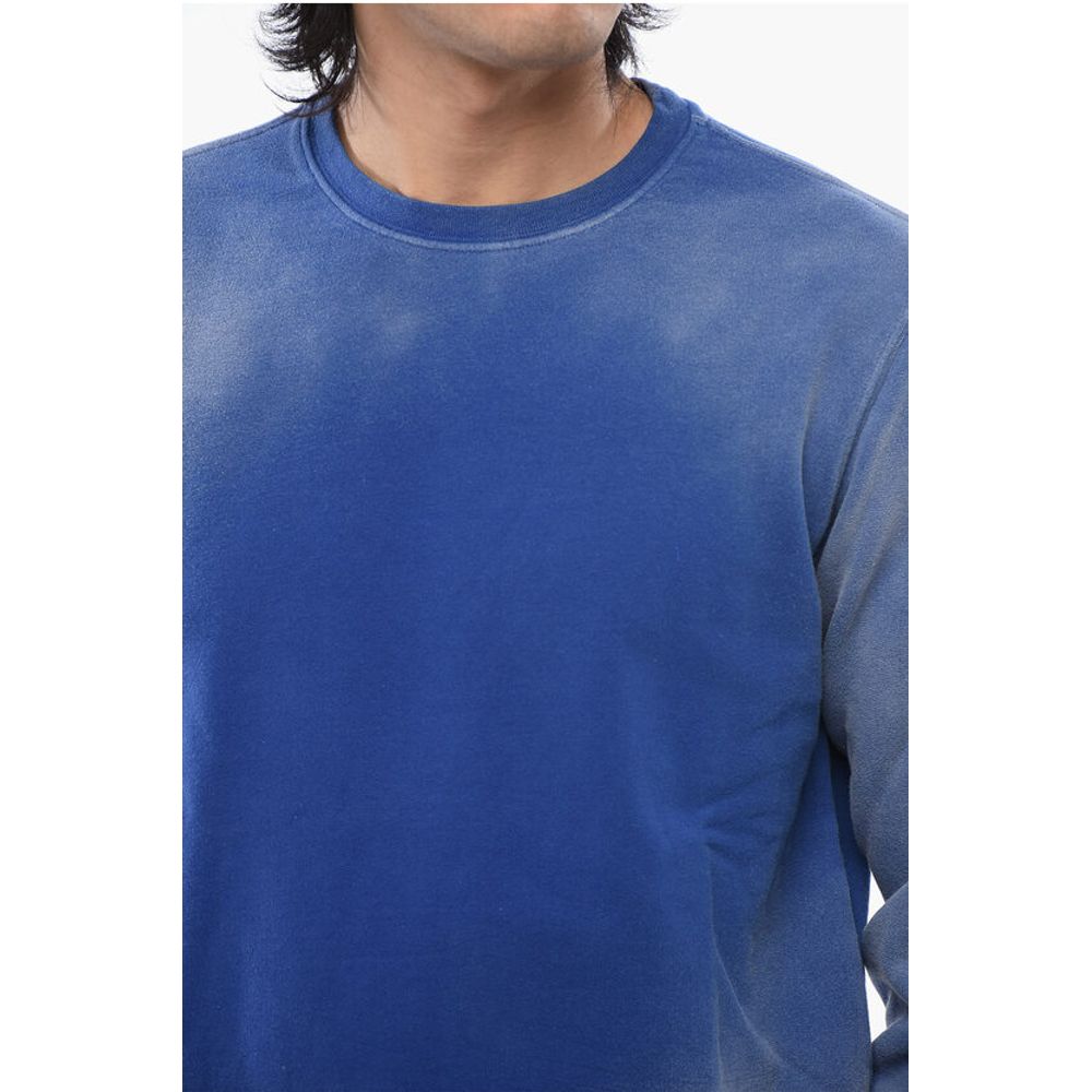 Brushed Cotton Crewneck Sweater