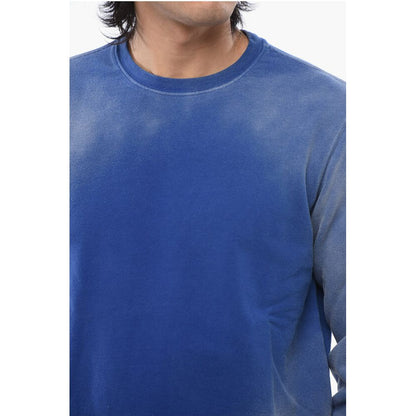Brushed Cotton Crewneck Sweater