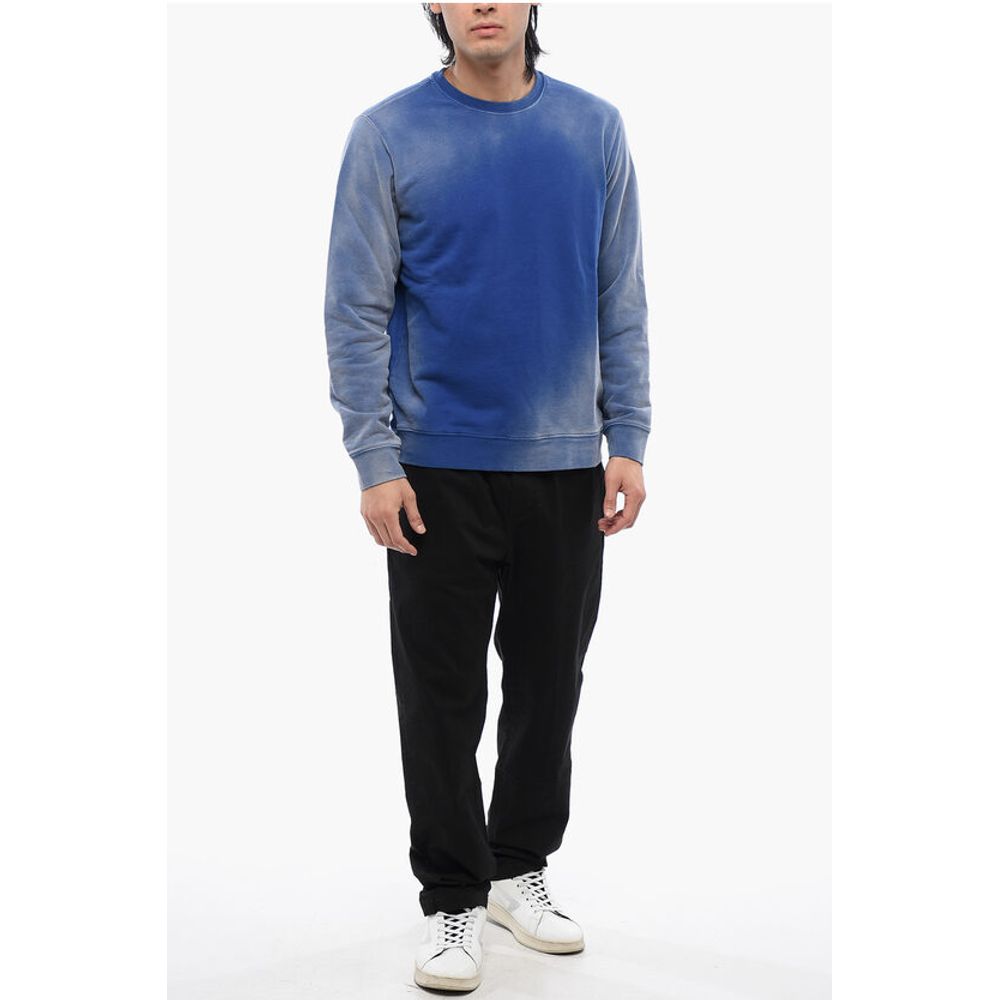 Brushed Cotton Crewneck Sweater