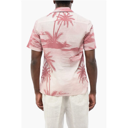 Palms Print Short Sleeved Shirt