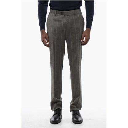 CC COLLECTION Pinstriped RIGHT Wool Blend Suit