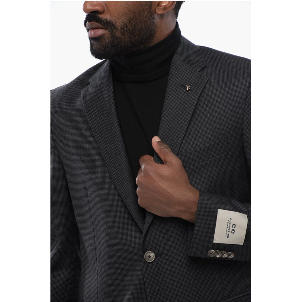 CC COLLECTION Single-breasted RIGHT Suit with Flap Pockets
