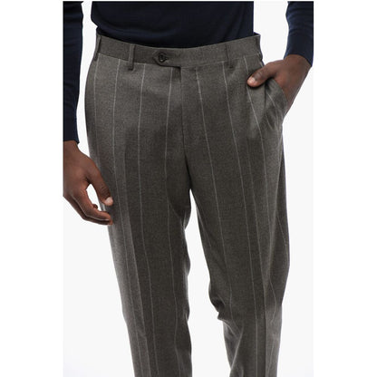 CC COLLECTION Pinstriped RIGHT Wool Blend Suit