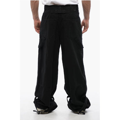 Relaxed Fit GARMDYED CARPENTER Cargo Denims 32cm