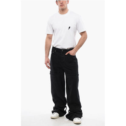 Relaxed Fit GARMDYED CARPENTER Cargo Denims 32cm