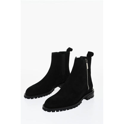 Suede COMBAT Booties