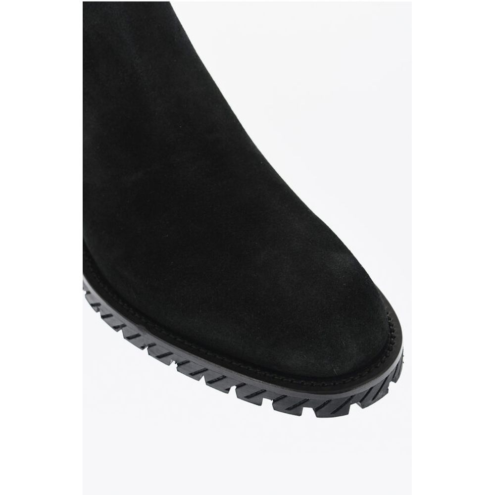 Suede COMBAT Booties