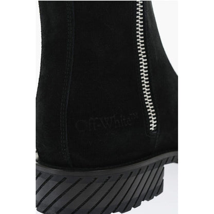 Suede COMBAT Booties