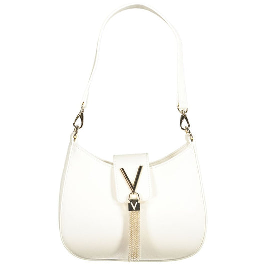White Polyethylene Women Handbag