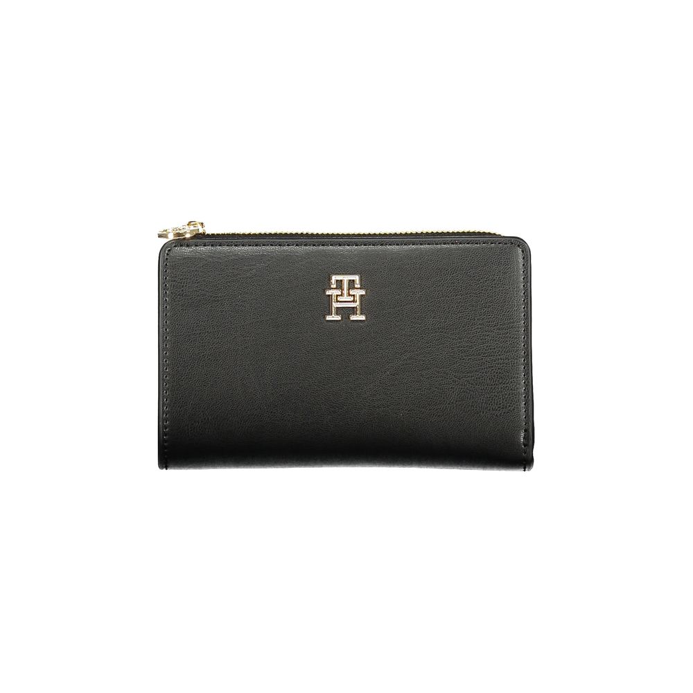 Black Polyethylene Women Wallet