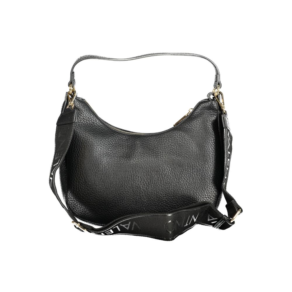 Black Polyethylene Women Handbag