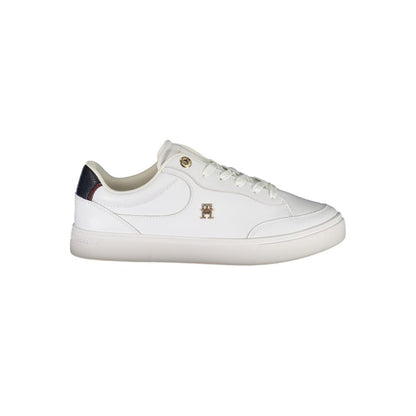 White Leather Women Sneaker