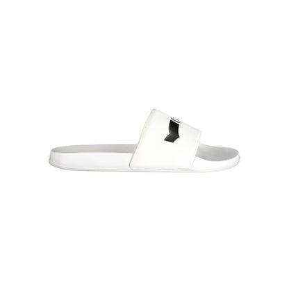 White Polyester Sandal