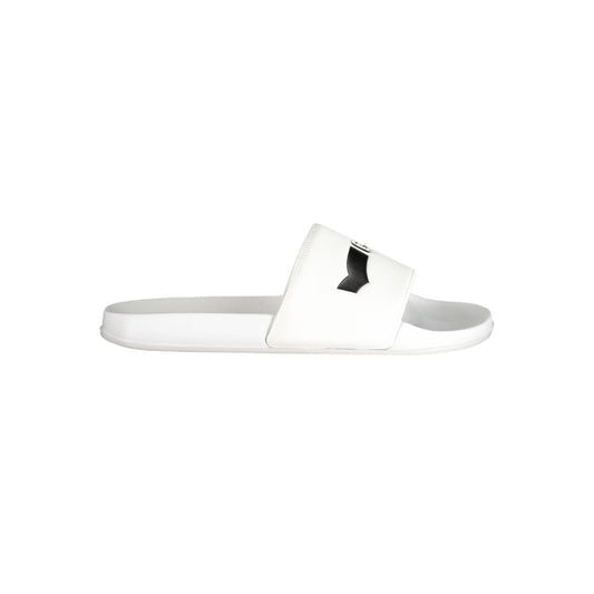 White Polyester Sandal