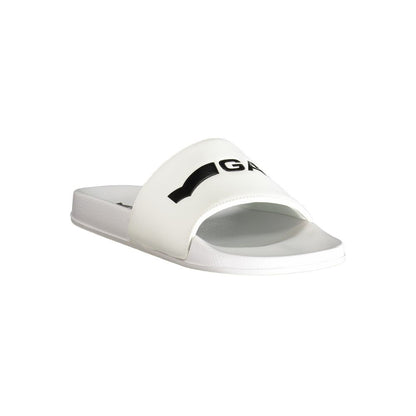 White Polyester Sandal