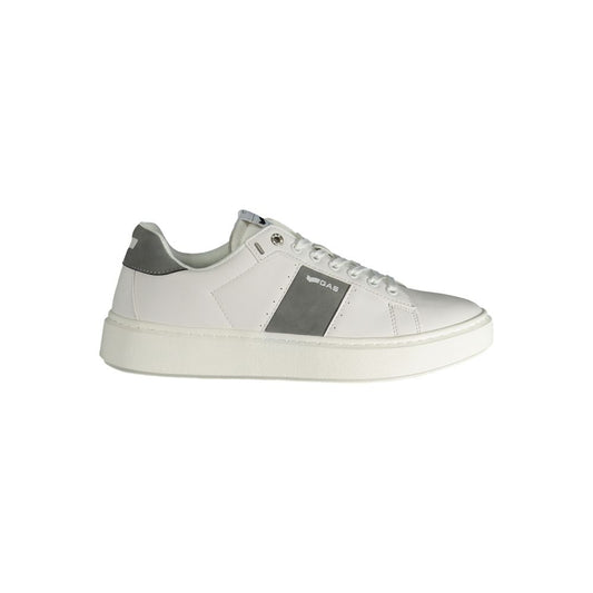 White Polyester Sneaker