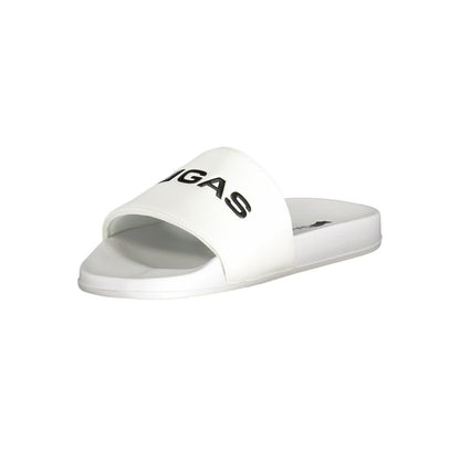 White Polyester Sandal
