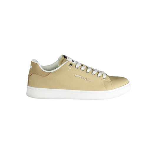 Beige Polyester Sneaker