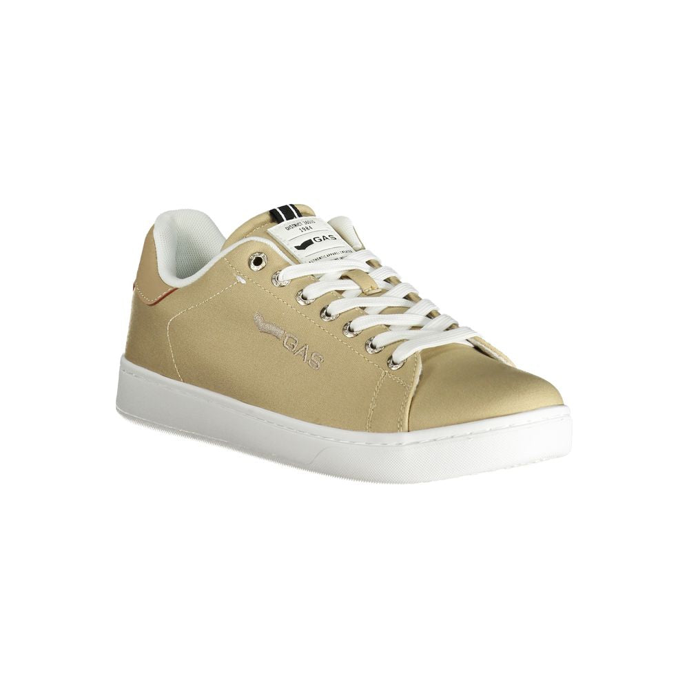 Beige Polyester Sneaker