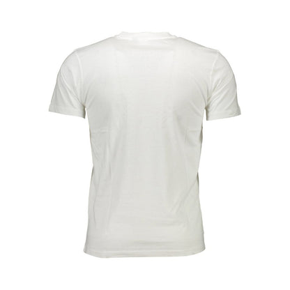 Weißes Baumwoll-T-Shirt