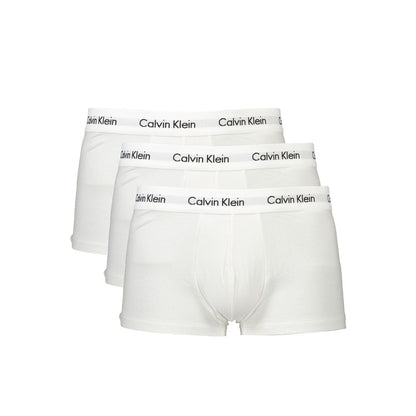 White Cotton Men Trunk