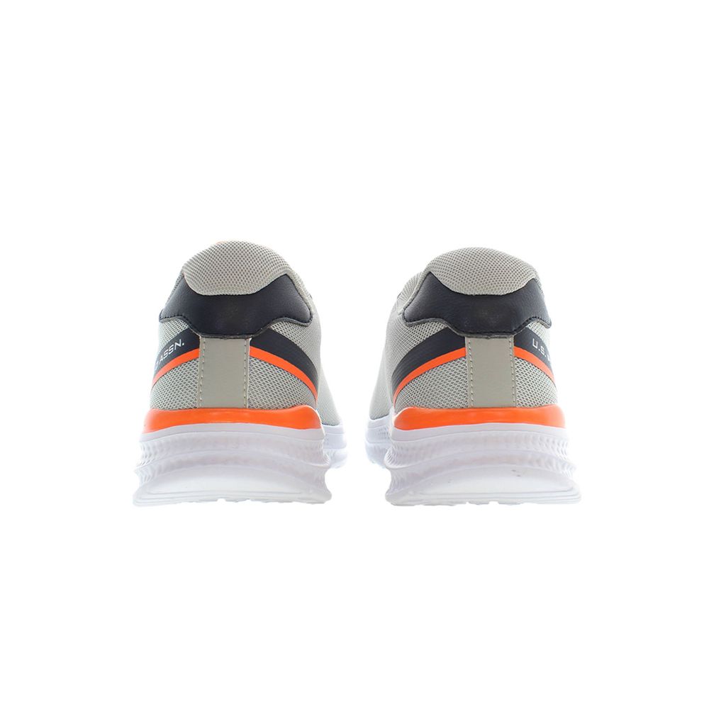 Brown Polyester Men Sneaker