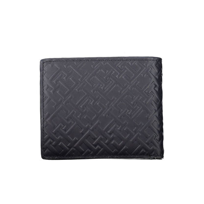 Blue Leather Men Wallet