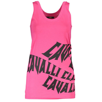 Pink Cotton Women Top
