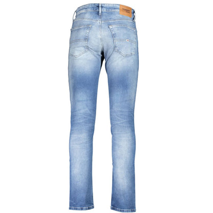 Blue Cotton Men Jeans