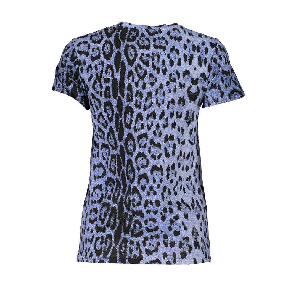 Light Blue Cotton Women Top