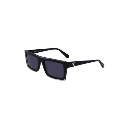 Black Plastic Men Sunglass