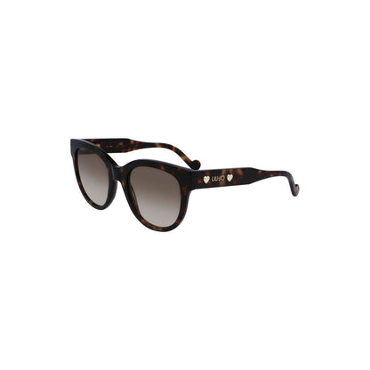 Brown Haircalf Women Sunglasses