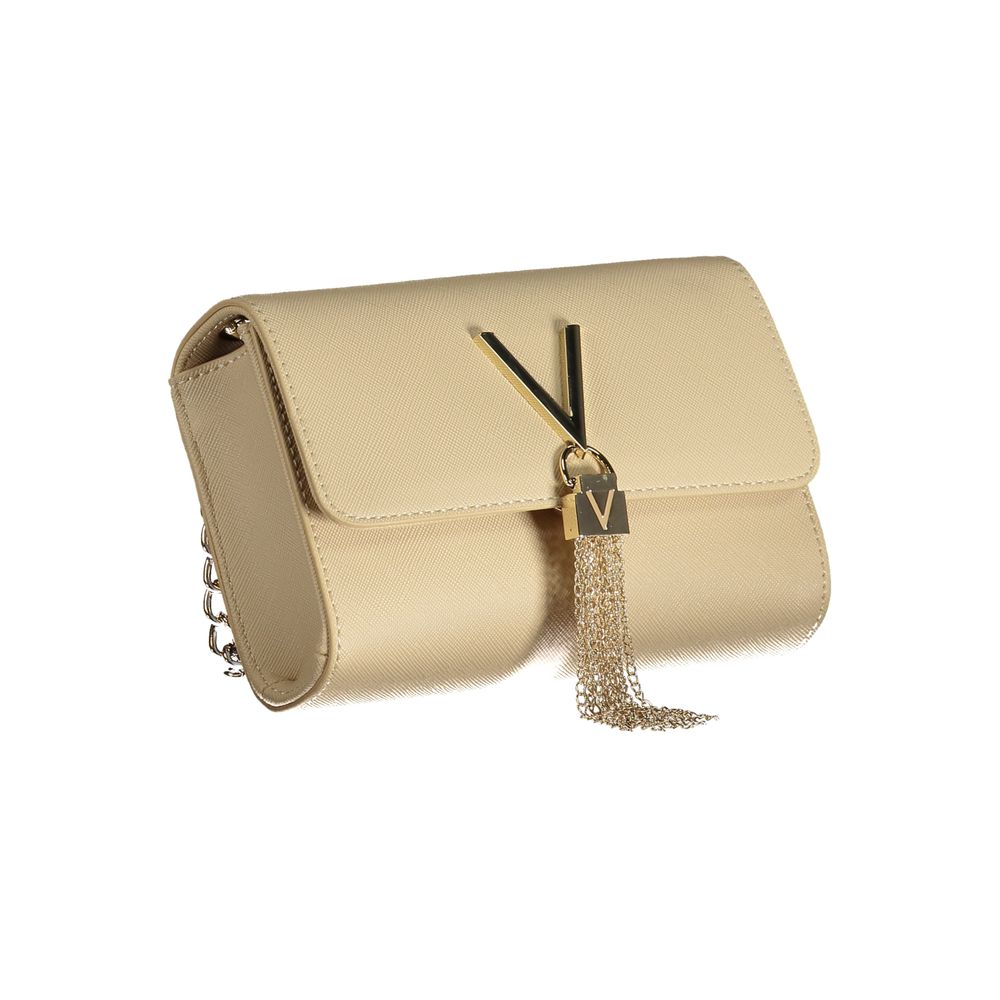 Beige Polyethylene Handbag