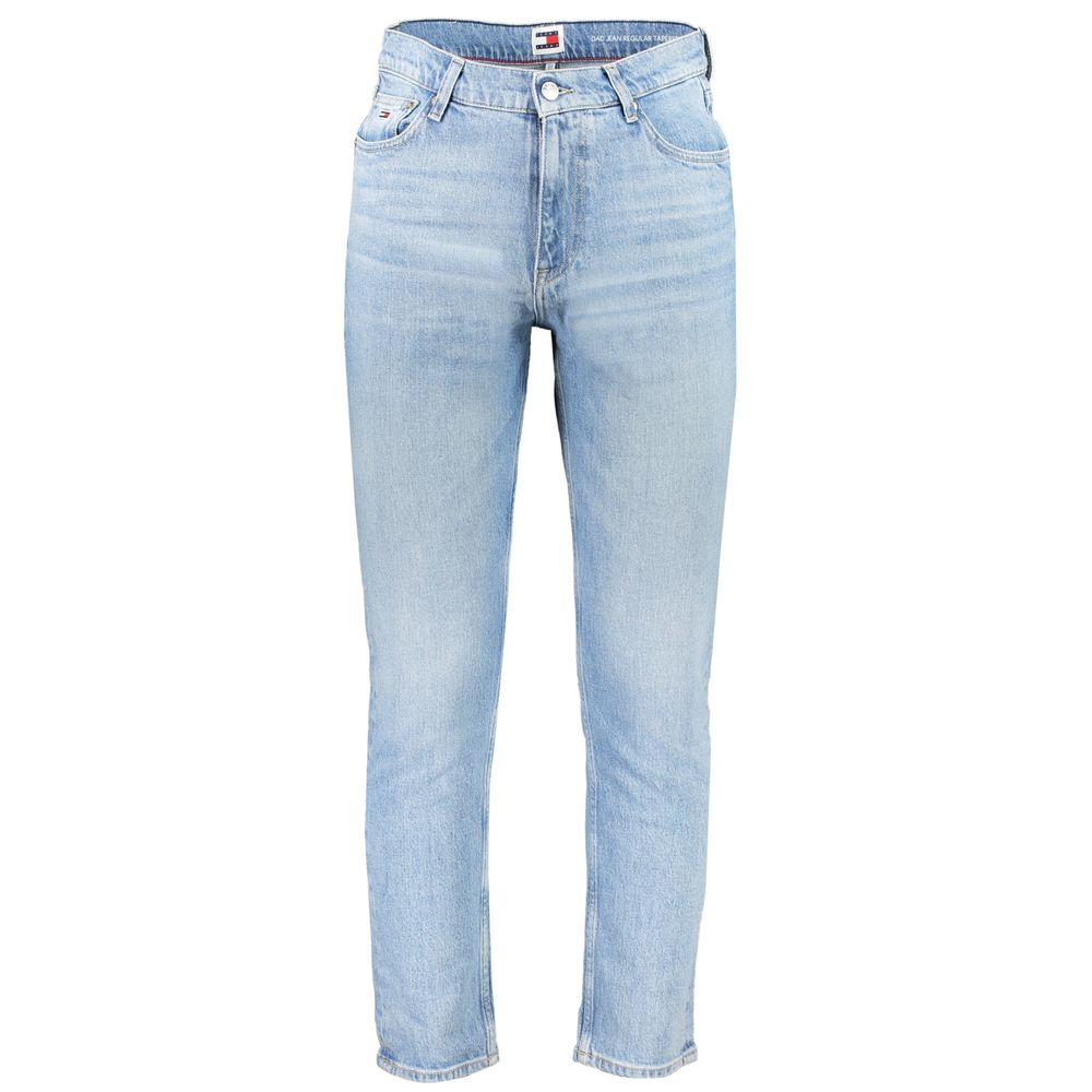 Light Blue Cotton Men's Jean