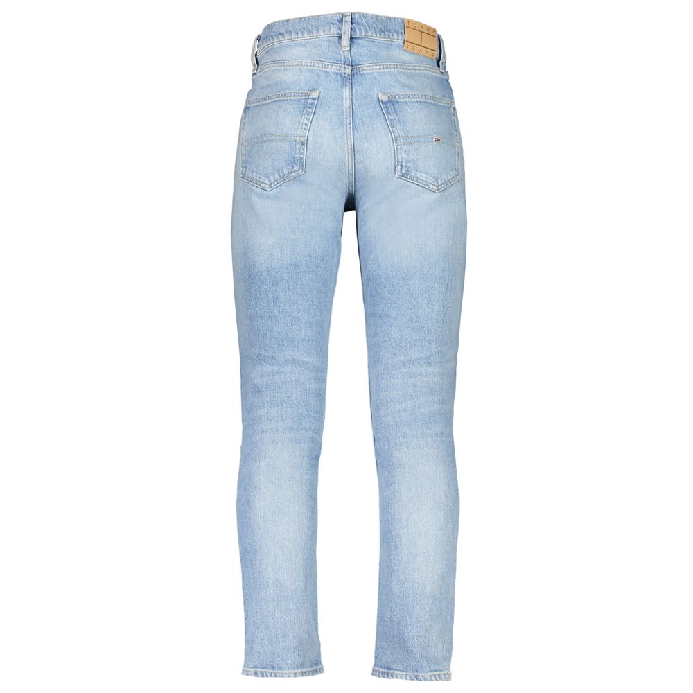 Light Blue Cotton Men's Jean