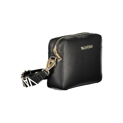 Black Polyethylene Women Handbag