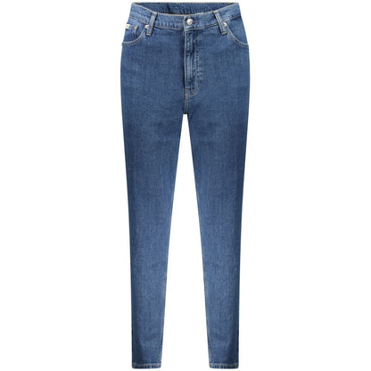 Blue Cotton Jeans & Pant