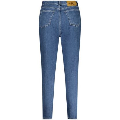 Blue Cotton Jeans & Pant