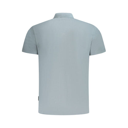 Brown Cotton Men Polo Shirt