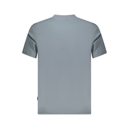 Brown Cotton Men T-Shirt