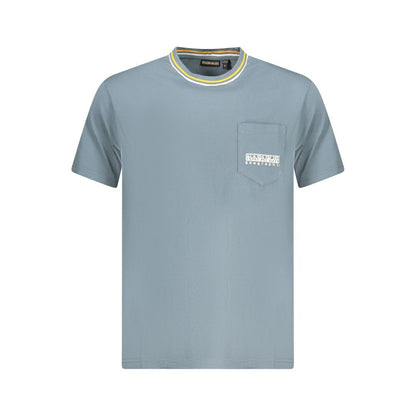 Brown Cotton Men T-Shirt