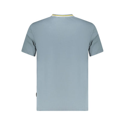 Brown Cotton Men T-Shirt