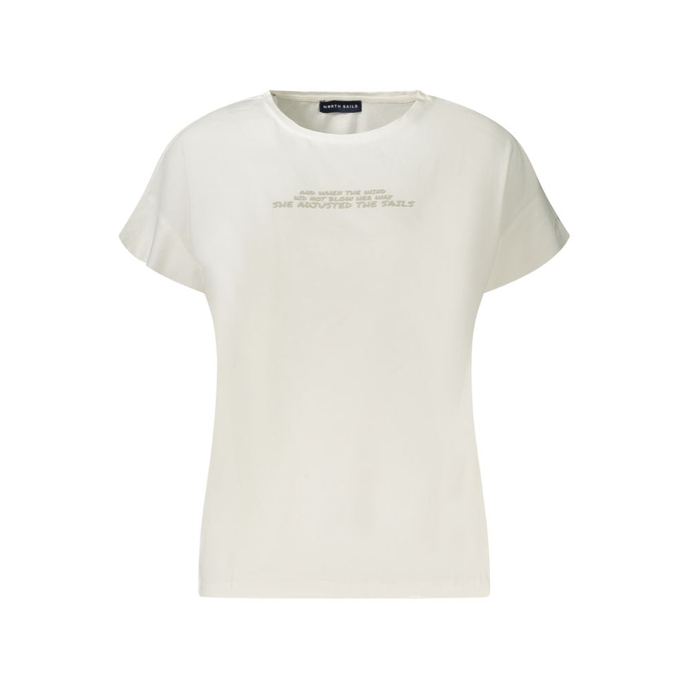 White Cotton Tops & T-Shirt