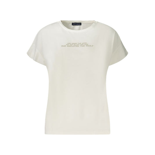 White Cotton Tops & T-Shirt